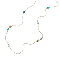Collana Aquaforte Donna CARAMELLE MARINE OVALI in Argento H4185010
